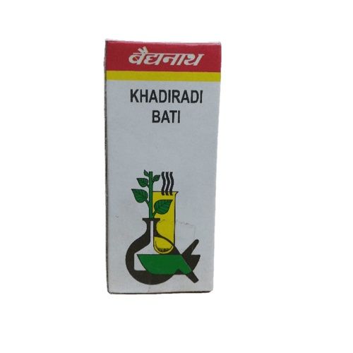 Baidyanath Khadiradi Bati – Ayurvedic Tablets for Sore Throat, Mouth Ulcers & Tonsils