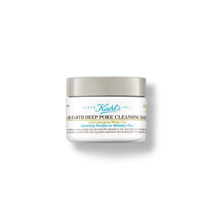 KIEHL’S Rare Earth Deep Pore Cleansing Mask – Detoxifying Amazonian Clay Face Mask