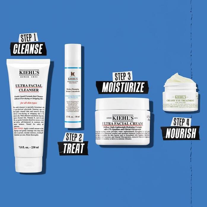 Kiehl’s Hydro-Plumping Hydrating Serum with 15% Glycerin & HA Booster