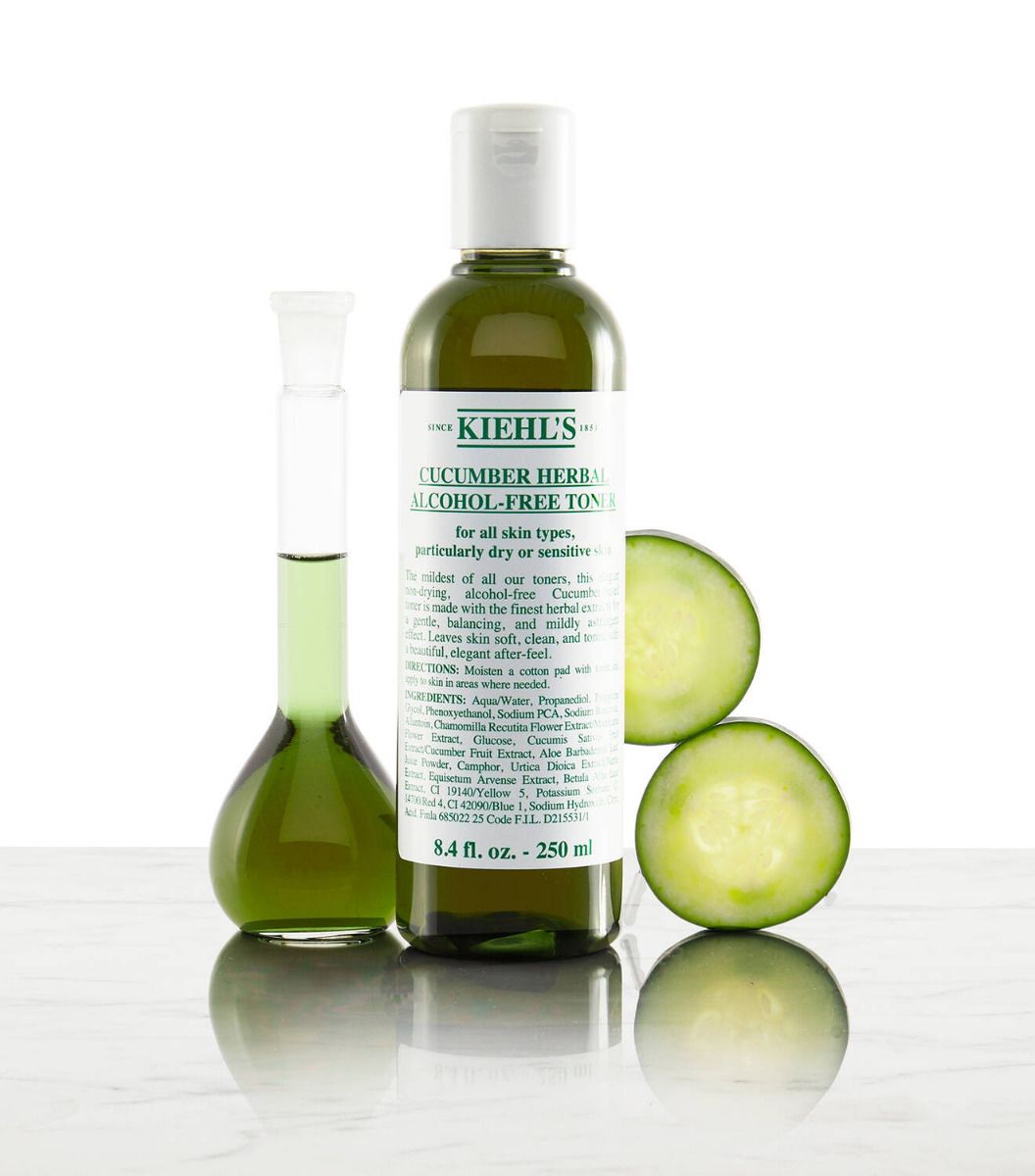 KIEHL’S Cucumber Herbal Alcohol-Free Toner – Gentle Hydration & Skin Balancing