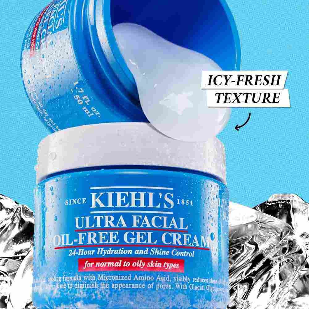 Ultra Facial Oil-Free Gel Cream – 24H Shine-Control Hydrating Moisturizer