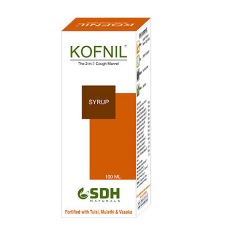 Shree Dhanwantri Kofnil Syrup 100ml – Ayurvedic Cough & Throat Comfort Syrup