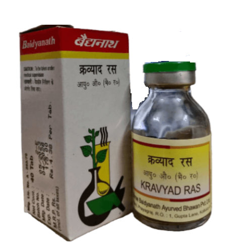 Baidyanath Kravyad Ras – Ayurvedic Support for Indigestion, Gas & Abdominal Discomfort