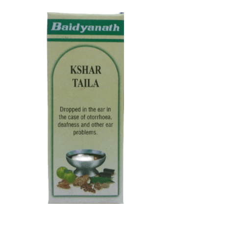 Baidyanath Kshar Tel Ear Drops – Ayurvedic Oil for Ear Infection, Wax & Hearing Support