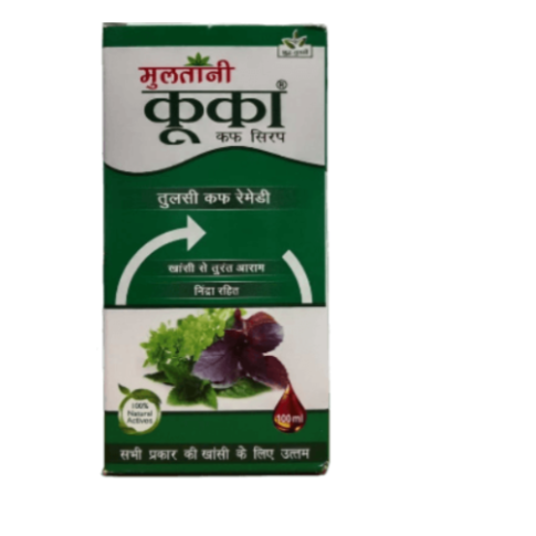 Multani Kuka Ayurvedic Cough Syrup – Non-Drowsy Relief for Dry & Wet Cough (100 ml)