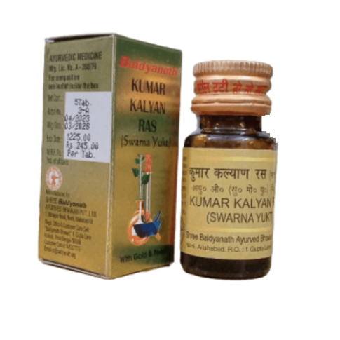Baidyanath Kumar Kalyan Ras (Swarna Yukt) Ayurvedic Child Wellness Support - LUXURY GLOW