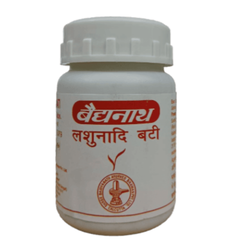 Baidyanath Lashunadi Bati – Ayurvedic Digestive Tablets for Gas, Indigestion & Acidity
