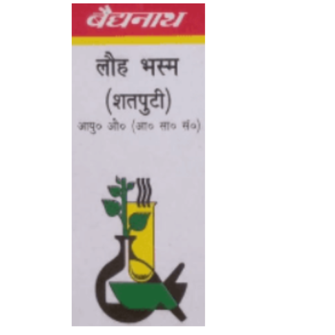 Baidyanath Lauh Bhasma (Shatputi) – Ayurvedic Iron Supplement for Anaemia & Immunity