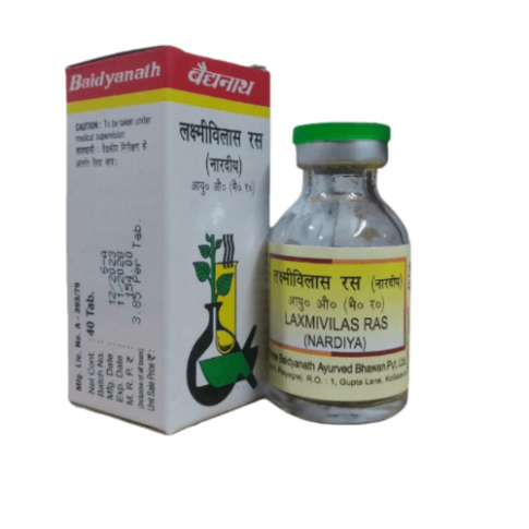 Baidyanath Laxmivilas Ras (Nardiya) – Ayurvedic Tablets for Lungs, Immunity & Women’s Health