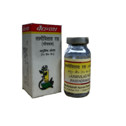 Baidyanath Laxmivilas Ras (Rasendrakas) – Ayurvedic Tonic for Immunity, Strength & Vitality