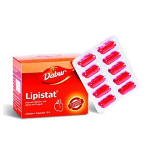 Dabur Lipistat Capsules – Ayurvedic Cholesterol & Heart Wellness Support