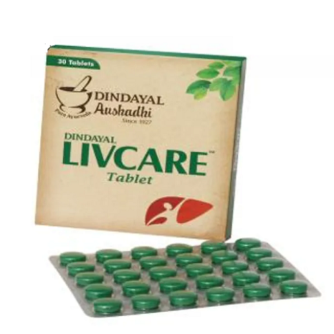 Dindayal Livcare Tablets (30 Tablets) – Ayurvedic Liver, Immunity & Digestive Support