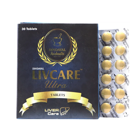 Dindayal Livcare Ultra Tablets (30 Tablets) – Ayurvedic Liver, Appetite & Digestive Support