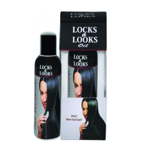 Locks & Looks Herbal Hair Oil – Hair Fall Control, Strong Roots & Healthy Scalp (100 ml)