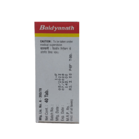 Baidyanath Loknath Ras – Ayurvedic General Tonic for Strength, Immunity & Vitality