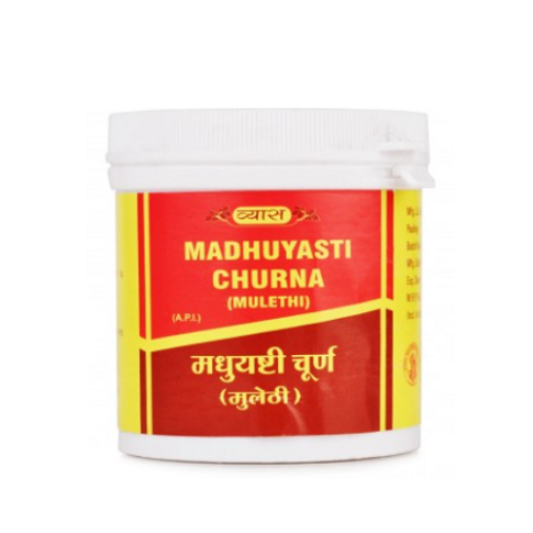 Vyas Madhuyasti Churna (Mulethi) Ayurvedic Licorice Root Powder - LUXURY GLOW