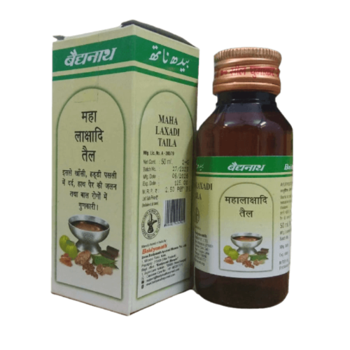 Baidyanath Maha Laxadi Tel – Ayurvedic Oil for Back Pain, Fever & Body Strengthening