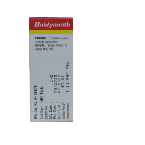 Baidyanath Mahajwarankush Ras – Ayurvedic Relief for Fever, Vomiting & Malaria Support