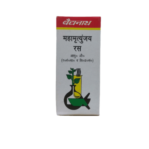 Baidyanath Mahamrityanjaya Ras – Ayurvedic Fever & Pain Relief Tablets