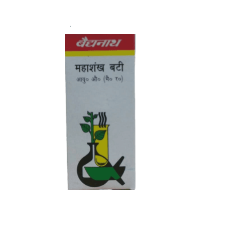 Baidyanath Mahashankh Bati – Ayurvedic Digestive Support Tablets for Gas & Acidity Relief