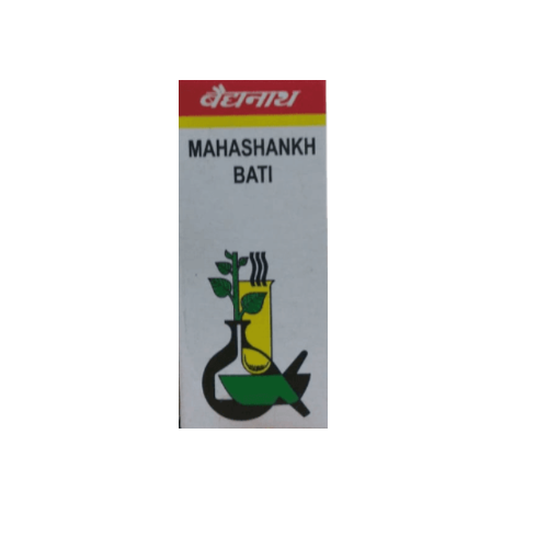 Baidyanath Mahashankh Bati – Ayurvedic Digestive Support Tablets for Gas & Acidity Relief