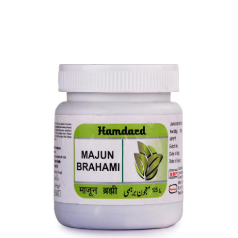 Hamdard Majun Brahmi 125g – Unani Brain Tonic for Memory, Focus & Mental Strength
