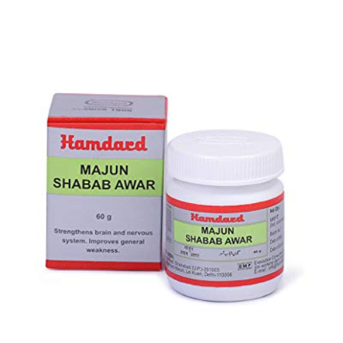 Hamdard Majun Shabab Awar – Unani Men’s Vitality, Strength & Energy Support (60 g)