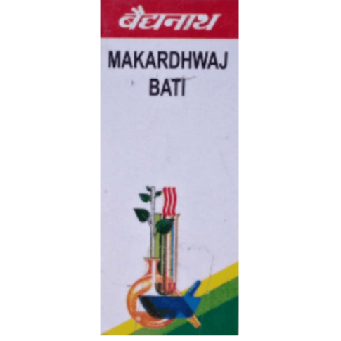 Baidyanath Makardhwaj Bati for Male Vitality, Stamina & Reproductive Health