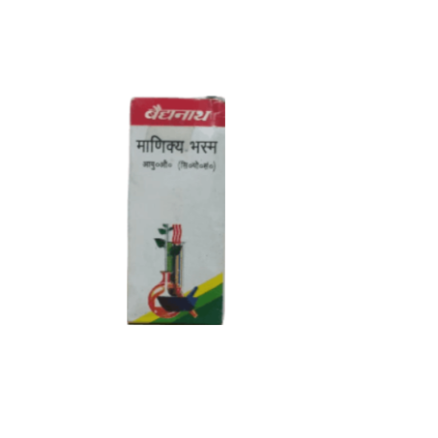 Baidyanath Manikya Bhasma for Vitality, Heart Health & Immunity – 1g