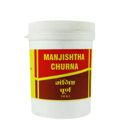 Vyas Manjishthadi Churna Ayurvedic Blood Purifier & Skin Support Powder - LUXURY GLOW