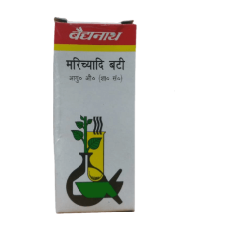 Baidyanath Marichyadi Bati for Cough, Cold, Asthma & Digestive Relief