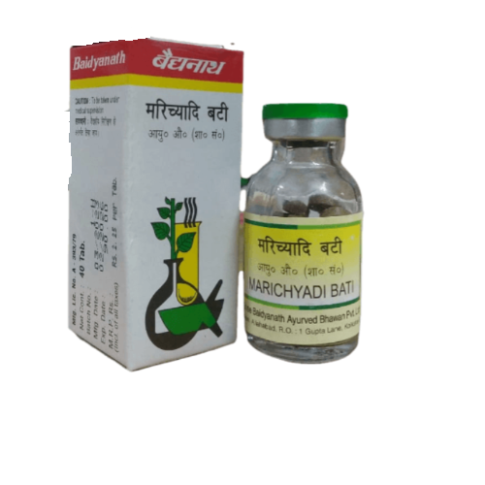 Baidyanath Marichyadi Bati for Cough, Cold, Asthma & Digestive Relief