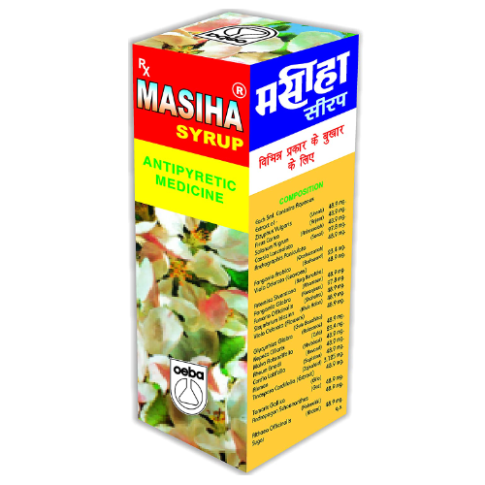 Masiha Syrup – Unani Nervous, Joint & Respiratory Wellness Support