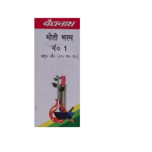 Baidyanath Moti Bhasma No.1 for Gastritis, Cough, Menopause & Heart Health