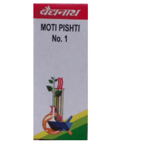 Baidyanath Moti Pishti No.1 – Ayurvedic Pearl Formula for Respiratory, Digestive & Bone Health