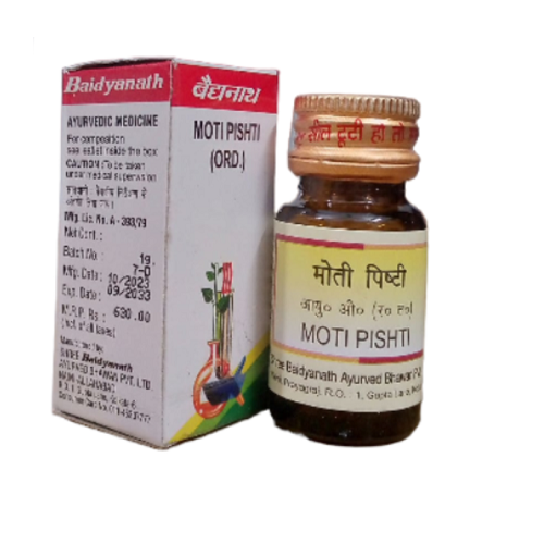 Baidyanath Moti Pishti (Ord.) – Ayurvedic Cooling & Digestive Support Formula