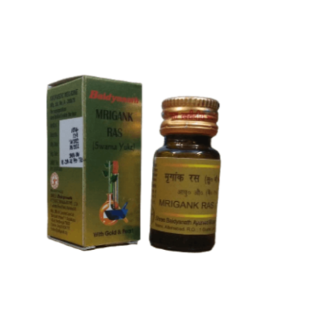 Baidyanath Mrigank Ras (S.Y.) – Ayurvedic Respiratory & Vitality Support Tablets