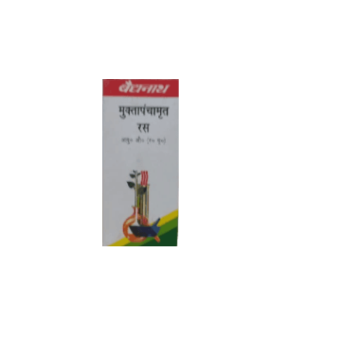 Baidyanath Mukta Panchamrit Ras – Ayurvedic Support for Respiratory, Digestive & Calcium Wellness