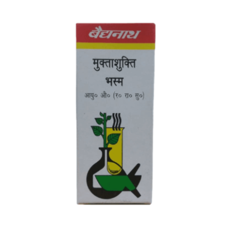 Baidyanath Muktashukti Bhasma – Ayurvedic Acidity & Digestive Support (5g) - LUXURY GLOW