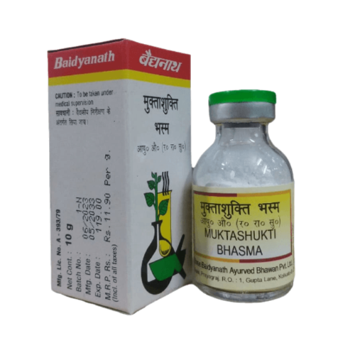 Baidyanath Muktashukti Bhasma – Ayurvedic Relief for Acidity & Digestive Comfort