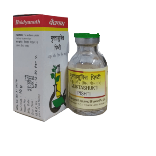 Baidyanath Muktashukti Pishti – Ayurvedic Relief for Acidity, Gastritis & Hormonal Balance