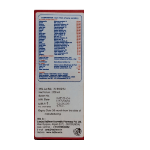 Multivitfit D S Syrup 200ml – Multivitamin & Energy Support Tonic - LUXURY GLOW