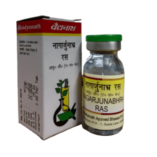 Baidyanath Nagarjunabhra Ras – Ayurvedic Support for Heart Health & Digestion