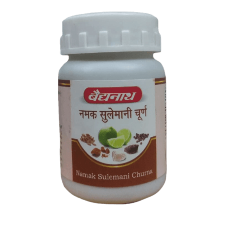 Baidyanath Namak Sulemani Churna – Powerful Digestive Support for Gas & Bloating
