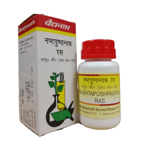 Baidyanath Nashtapushpantak Ras – Ayurvedic Support for Fertility & Reproductive Wellness