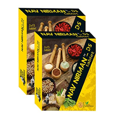Ambic Nav Nirman-DS Tablets – Natural Weight Gain, Appetite & Digestion Support (30 Tablets)