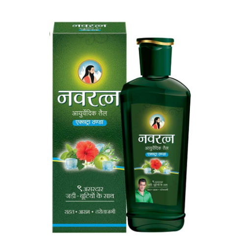 Dabur Navratna Oil for Cooling Head Massage & Stress Relief – 250ml