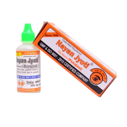 Nayan Jyoti Ayurvedic Eye Drops for Complete Eye Care (24ml × 12 Pack)