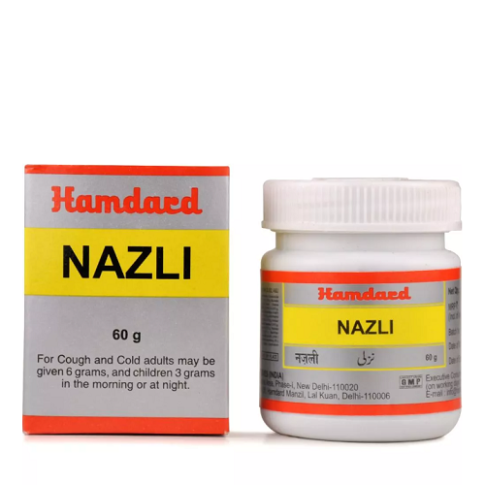 Hamdard Nazli for Cold, Cough & Nasal Congestion Relief – 60g