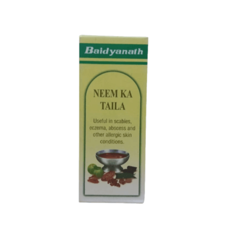Baidyanath Neem Oil for Acne, Dandruff, Fungal Infections & Skin Healing – 50ml